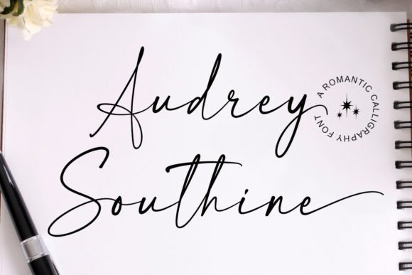 Audrey Southine: A Handwritten Font for Editorial Design