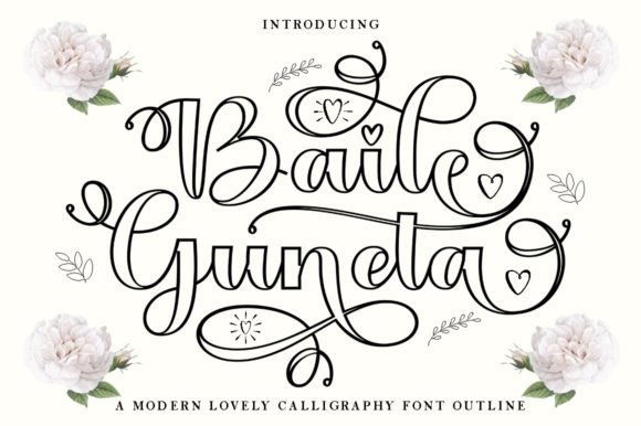 Baile Guneta: A Handwritten Font That Performs in Campaigns