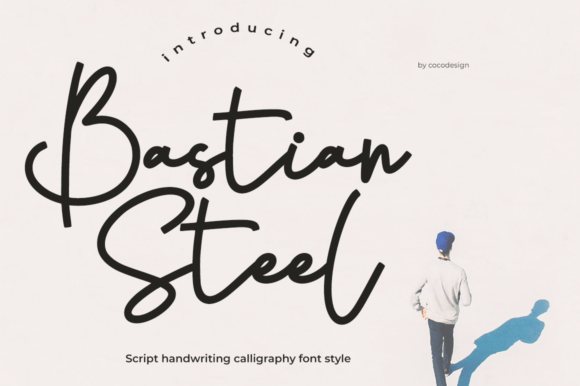 Bastian Steel: A Refined Script Font for Editorial Storytelling