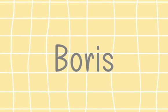 Boris: A Handwritten Font That Brings Personality to Brand Visuals