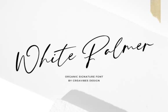 Build a Cohesive Brand with White Palmer Font