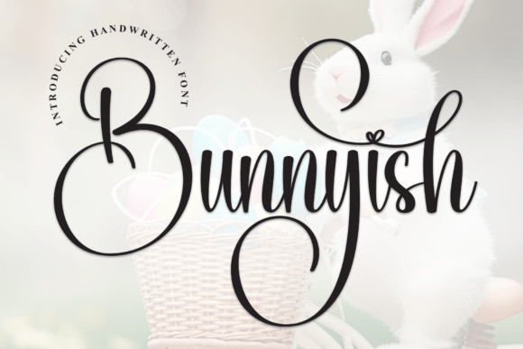 Bunnyish: An Elegant Script Font for Editorial Design