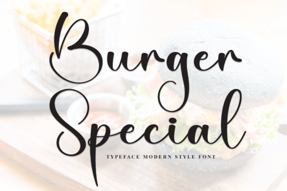 Burger Special: A Script Font Built for Real Campaigns