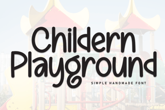 Childern Playground: A Playful Script Font for Digital Designs