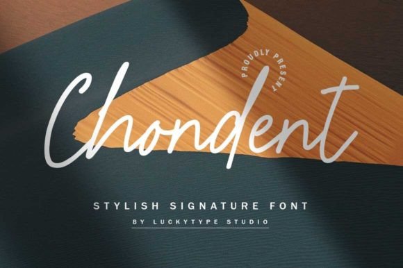 Chondent Typeface Review: A Handwritten Script That Balances Elegance and Editorial Readability