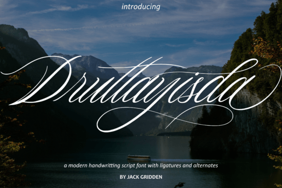 Druttayisda: A Script Font Built for Campaign Design