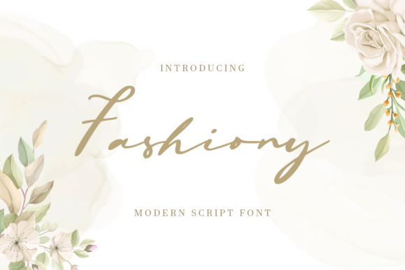 Fashiony: A Script Font That Elevates Digital Branding and Campaign Design