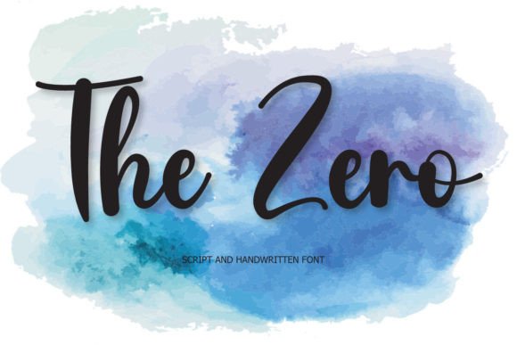 Give Your Brand a Personal Touch with The Zero Font