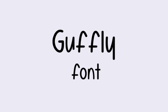 Guffly: A Handwritten Font That Brings Warmth to Web Design