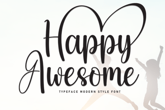Happy Awesome Font Brings Refined Charm to Modern Brand Content