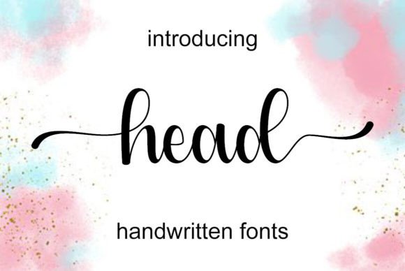 Head Font: A Handwritten Typeface for Modern Web Design
