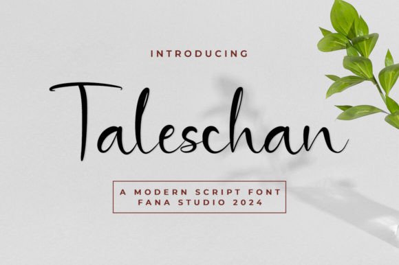 How Taleschan Script Font Gave My Bakery Brand a Heartfelt New Look