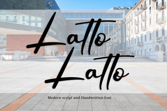 Latto Latto: A Script Font That Brings Warmth to Editorial Design