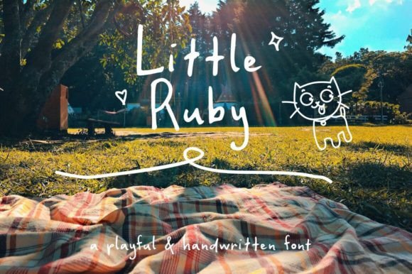 Little Ruby: A Handwritten Font That Gives Your Brand a Fresh Voice