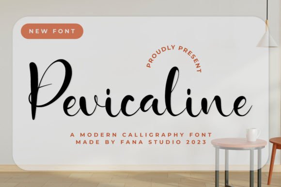 Pevicaline: A Script Font for Thoughtful Editorial Design