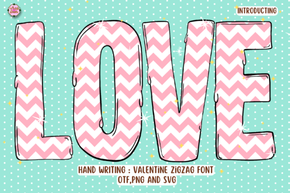 Valentine Zigzag: A Script Typeface for Warm Editorial Design