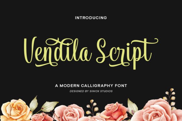 Vendila: A Script Typeface for Editorial Elegance