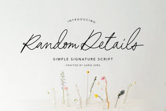 Why Random Details Is the Script Font I Kept Coming Back To