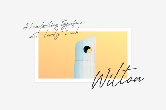Wilton: A Whimsical Script Font for Small Business Branding
