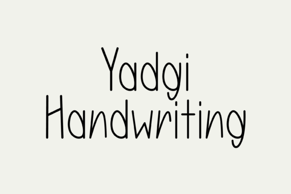 Yadgi: A Handwritten Font That Brings Warmth to Web Design